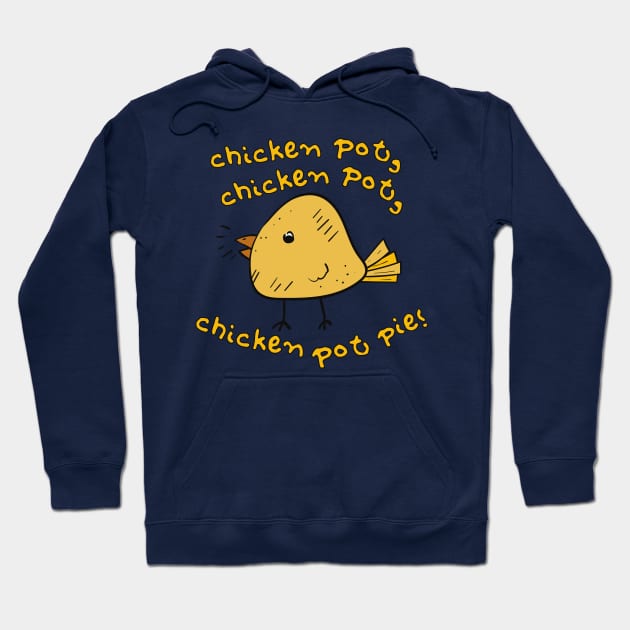 Chicken Pot Pie Hoodie by Spatski